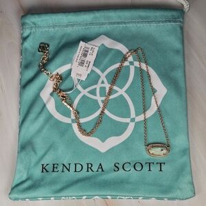 NWT Kendra Scott Rose Gold Necklace 20" Chain